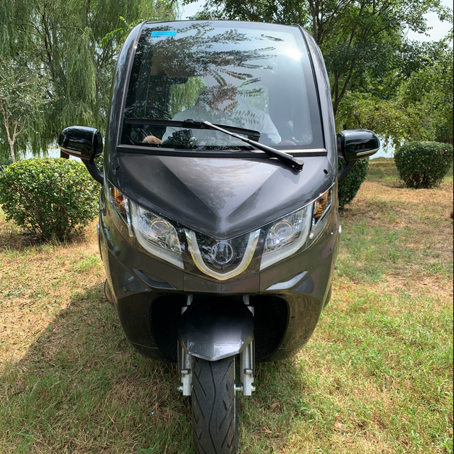 Hot eec coc passenger enclosed 3 wheel electric tricycle for adult 