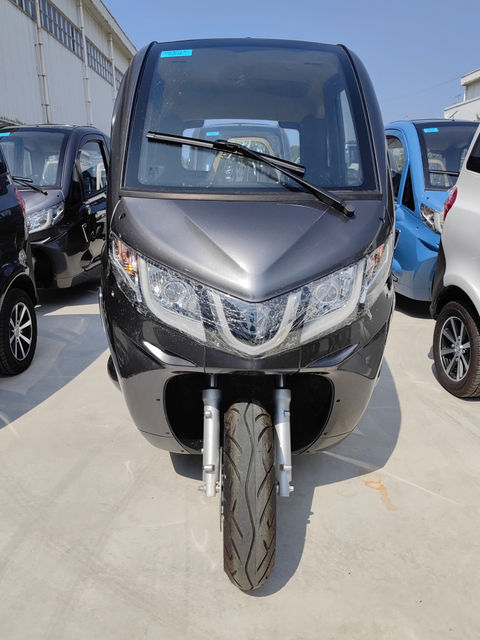 EEC enclosed passenger cabin scooter 3 wheel electric tricycle adult