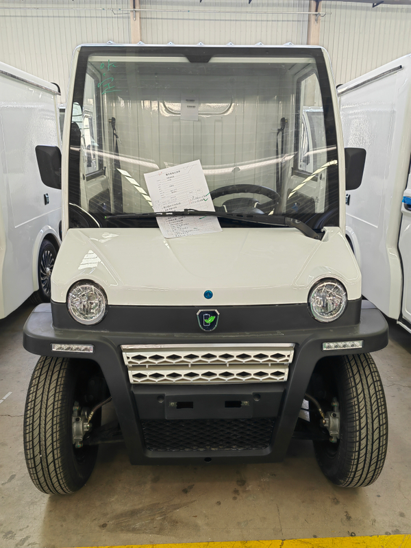 Poupular eec enclosed 4 wheel electric cargo car for adult cabin scooter car 