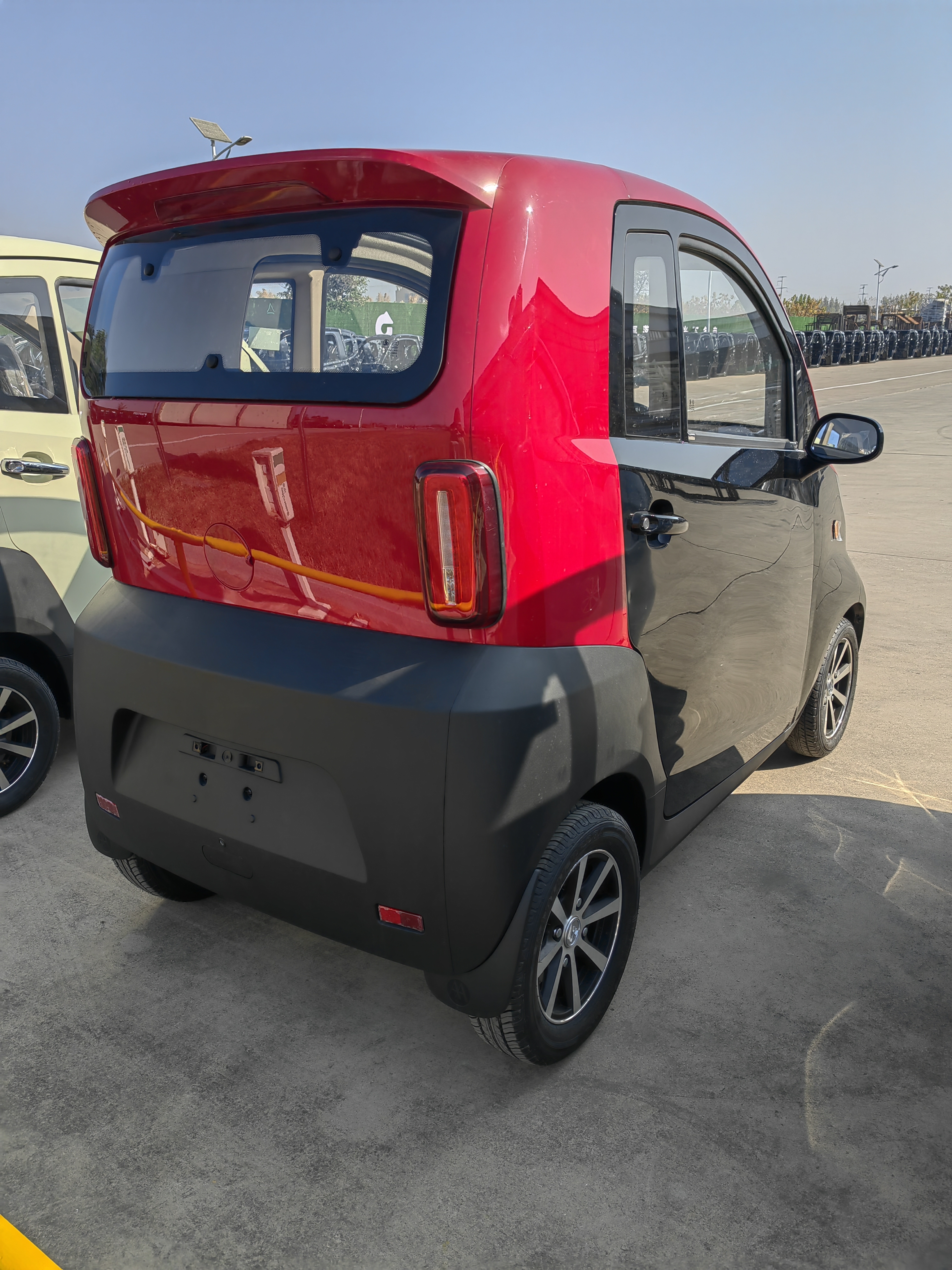 Passenger popular enclosed adult eec coc 4 wheel electric cabin scooter car 