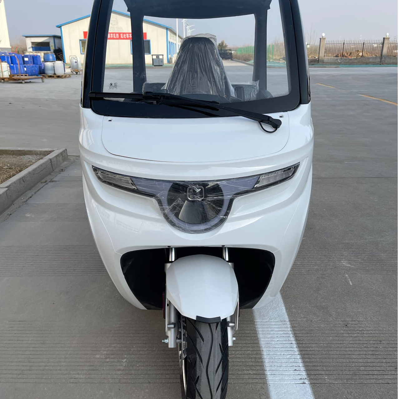 Leisure time hot eec coc adult open body electric tricycle 3 wheel cabin scooter 