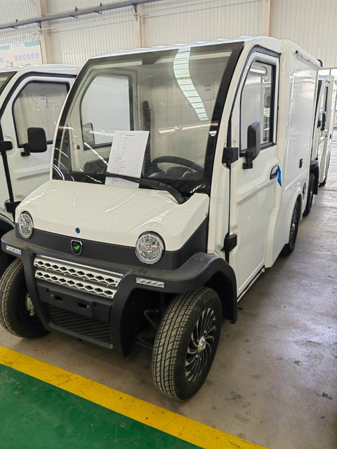 Enclosed adult eec hot electric cargo car 4 wheel cabin scooter car