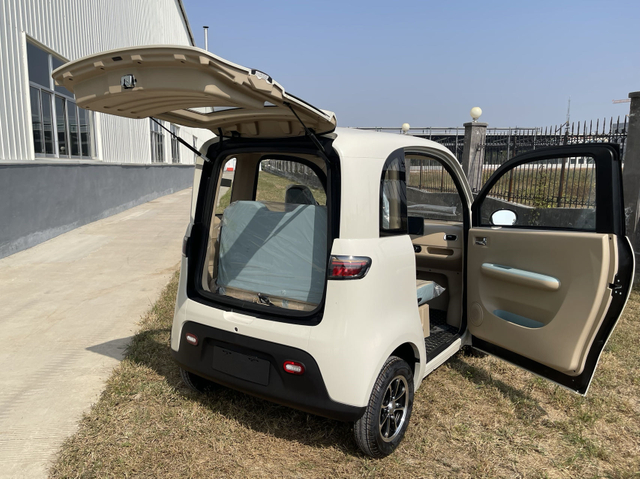 Hot sale eec approved passenger enclosed 4 wheel electric cabin scooter car 