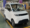 Hot sale eec 4 wheel passenger enclosed electric cabin scooter car 