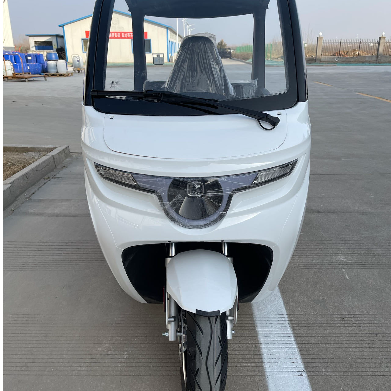 Adult open body leisure time eec cabin scooter 3 wheel electric tricycle