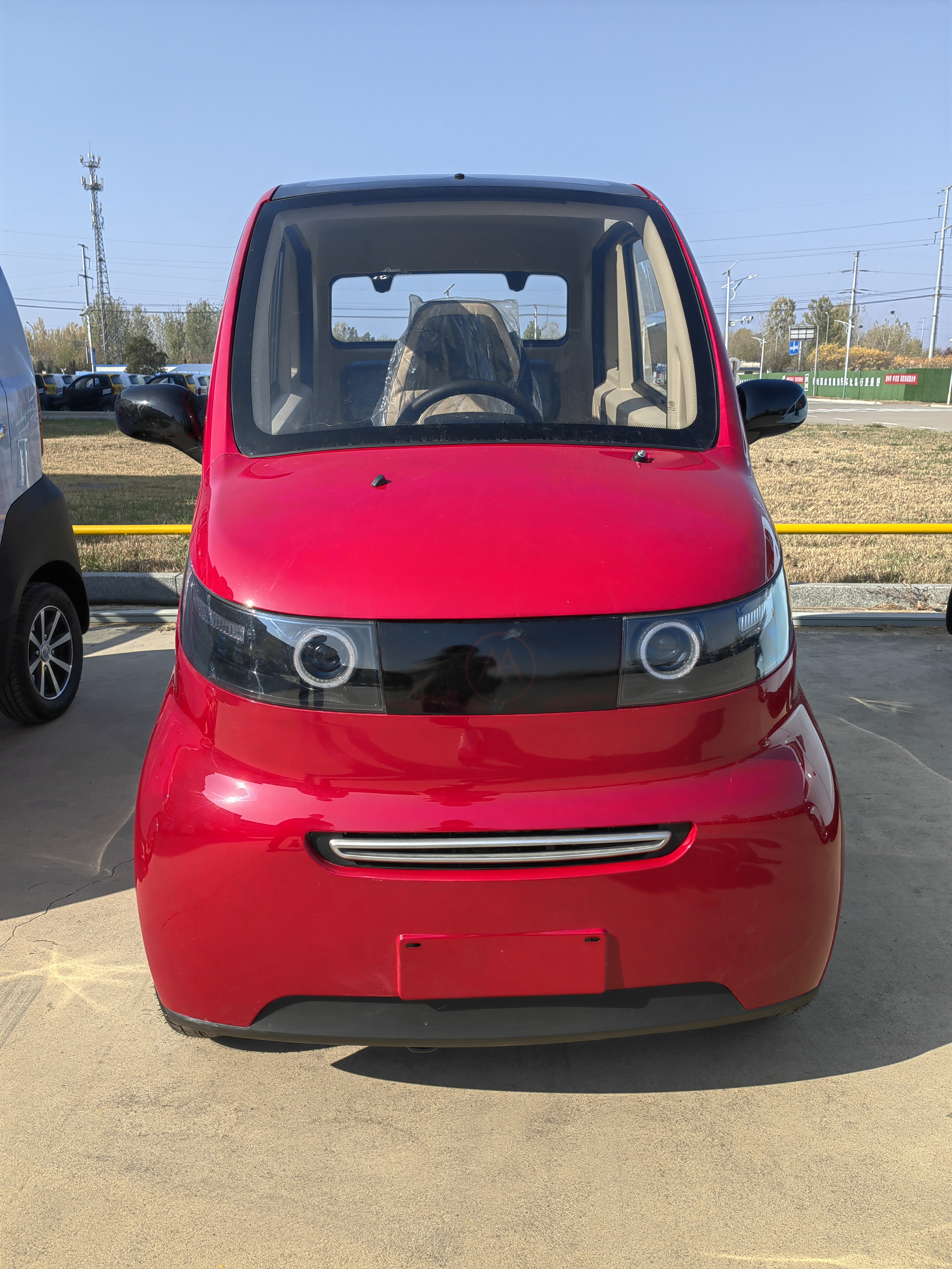 Hot enclosed passenger eec 4 wheel electric cabin scooter car 