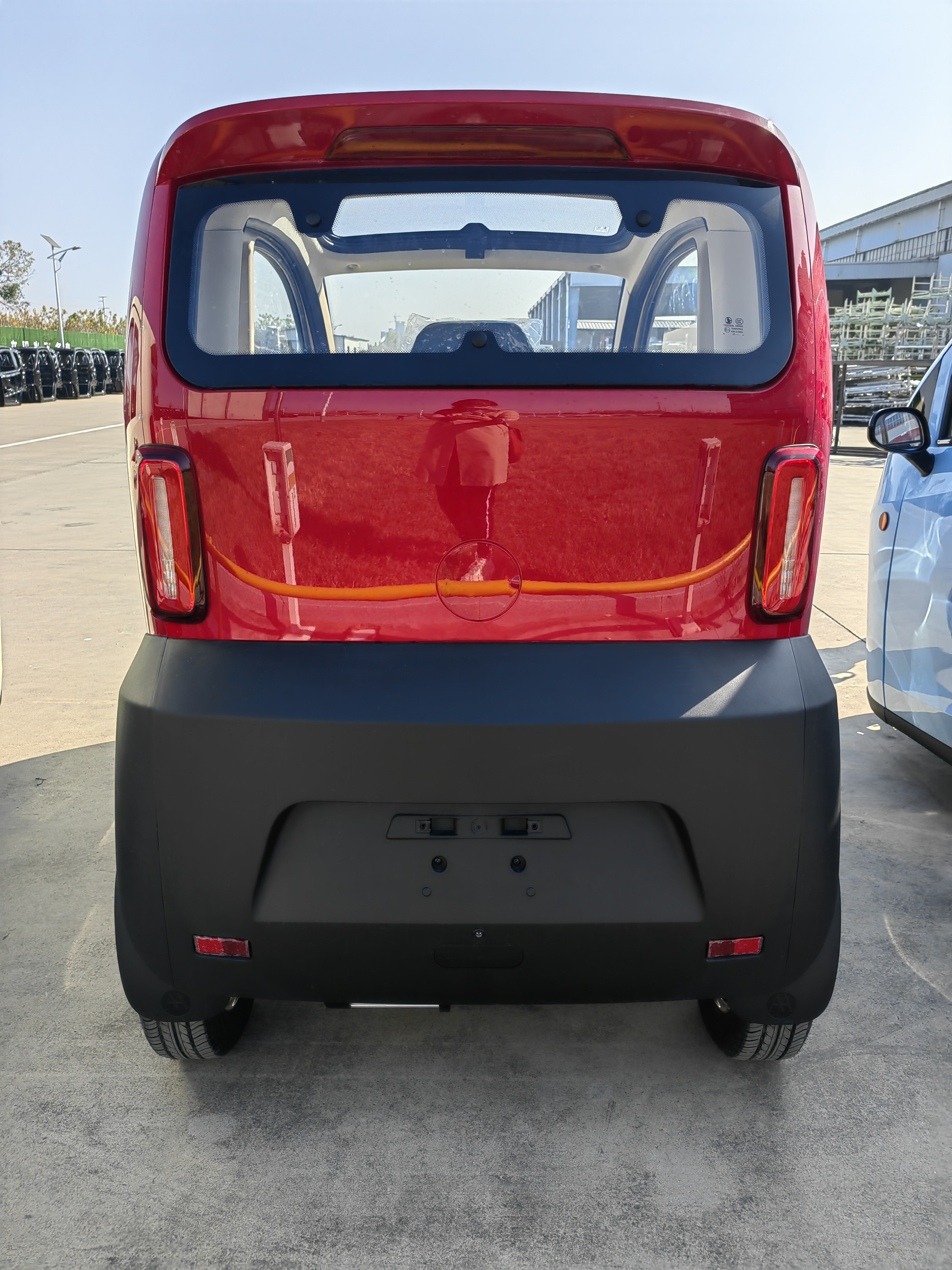 Enclosed eec 4 wheel electric cabin scooter car for adult