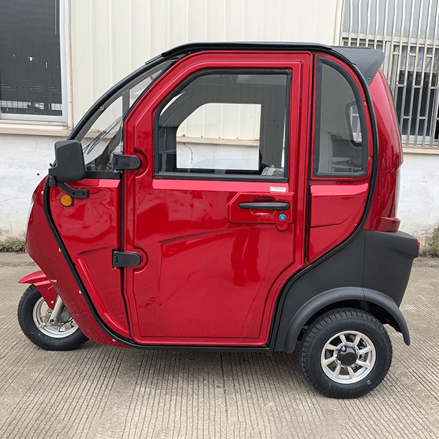 Adult popular eec enclosed 3 wheel electric tricycle cabin scooter 