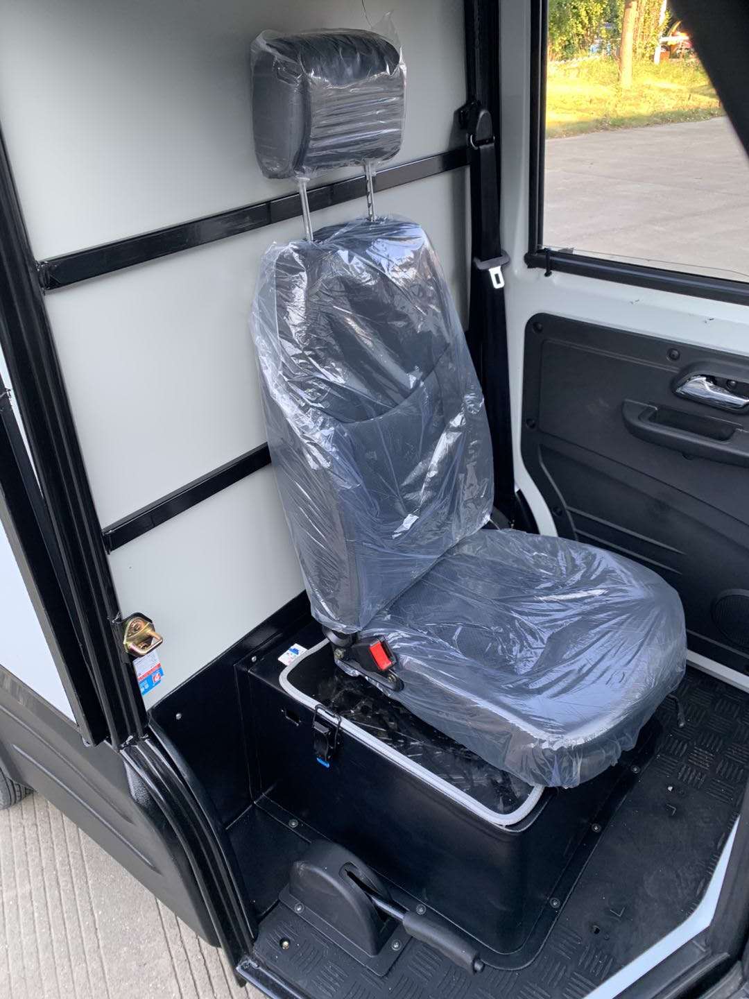 Adult enclosed eec electric cargo car 3 wheel electric trike 