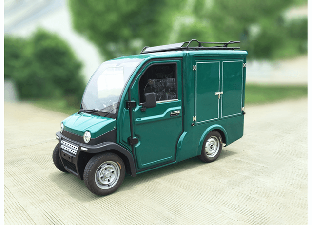 Hot eec 4 wheel cargo car enclosed electric car for adult