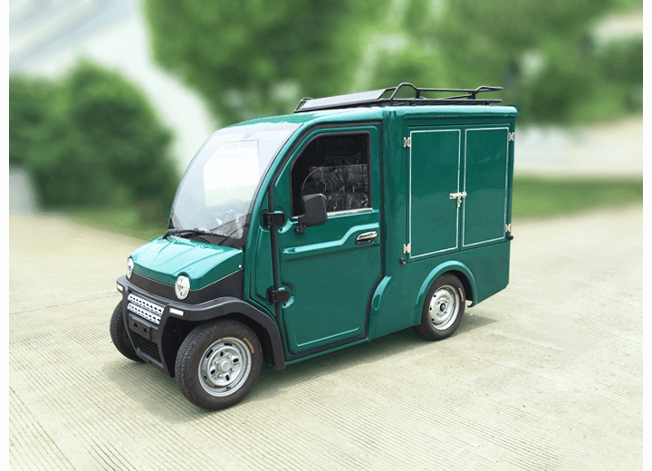 Hot eec 4 wheel cargo car enclosed electric car for adult