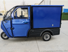 New eec coc enclosed 3 wheel electric trike electric cargo car for adult