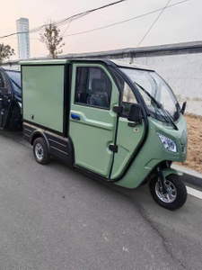 Enclosed 3 wheel new electric tricycle for adult electric cargo car 