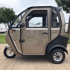 YJYY enclosed cabin scooter 3 wheel electric trike for adult 